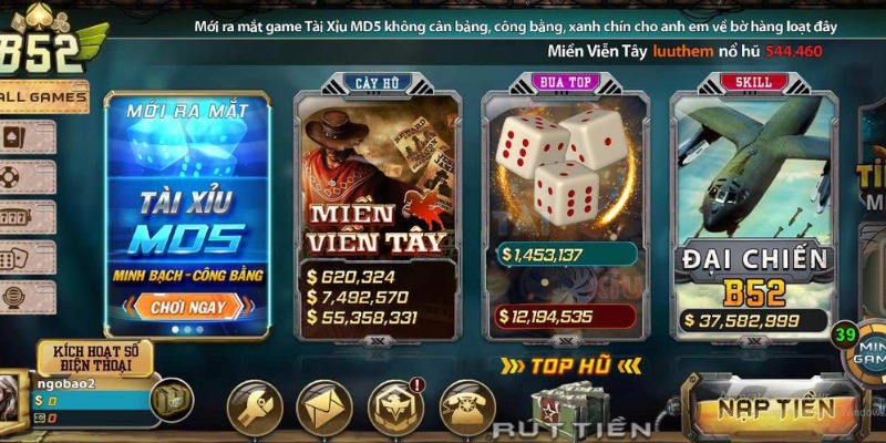 Cách thức tham dự trò chơi siêu hot đại chiến B52